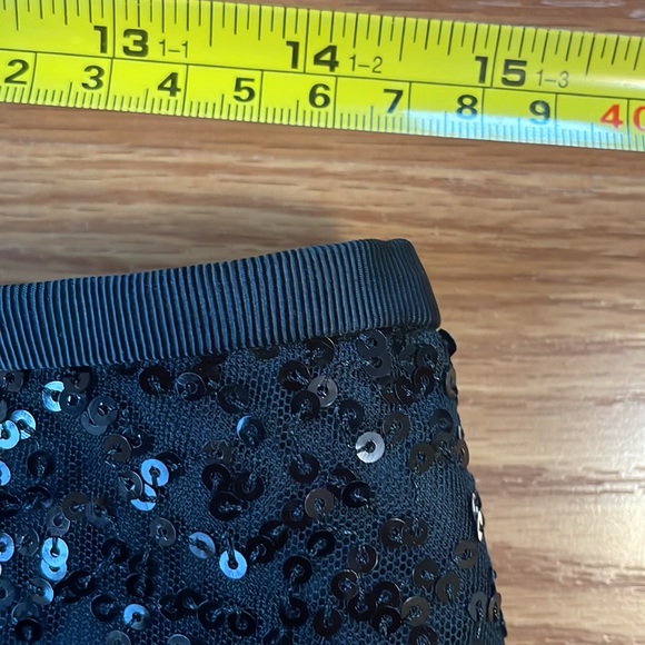 NWT J. Crew Black Sequin Miniskirt For Holiday Christmas New Years Eve Size 6 - Picture 10 of 10